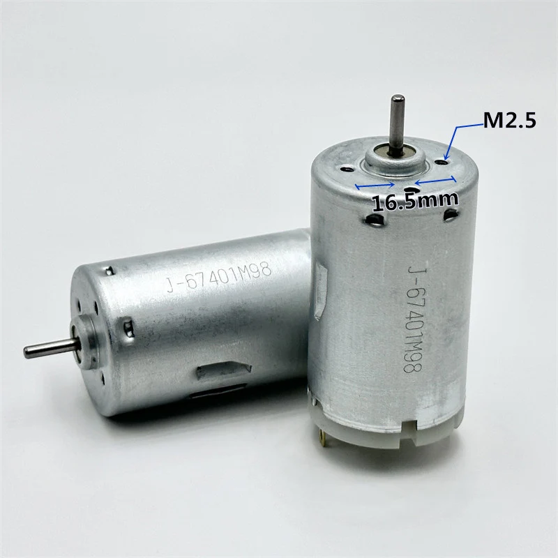 NICHIBO RS-395-2259/62 DC Motor 6V 9V 12V 18V 12000RPM High Torque Carbon Brush Motor Toy Model Hair Dryer Diy Drilling Machine