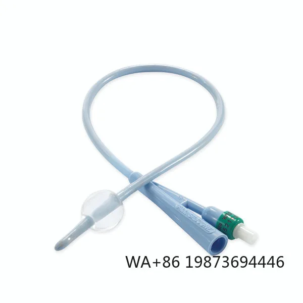 

Chinese Disposable 100% Silicone Foley Catheter, Medical Grade Urinary Care Device