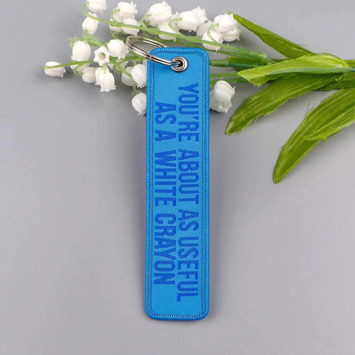 Koi Embroidery Key Fobs Supern - Embroidery Keychain ulasan dan harga