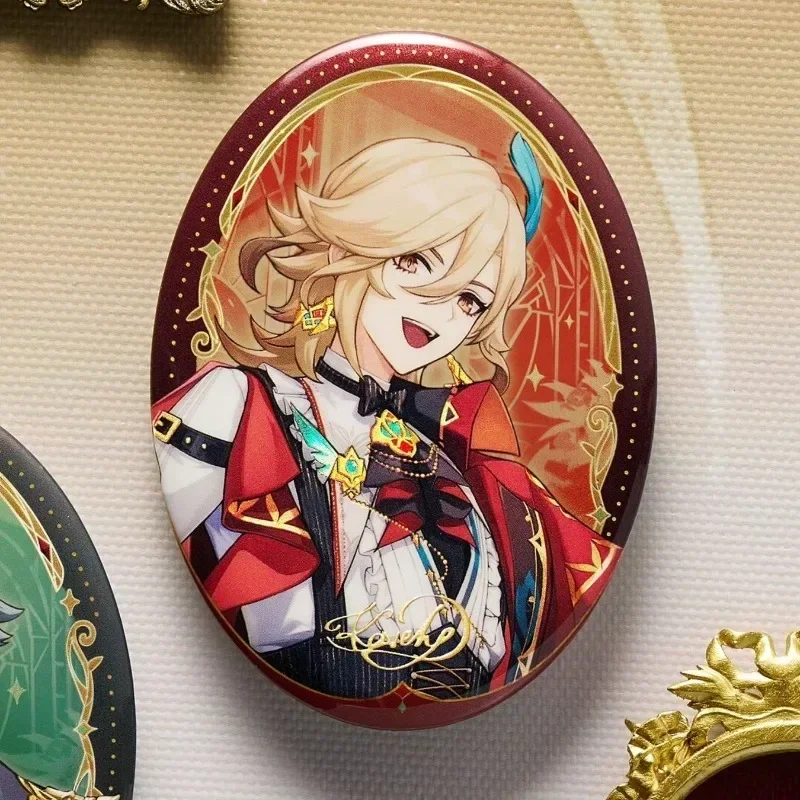 Набор ограниченной серии Genshin Impact Themed: Alhaitham & Kaveh, акриловые подставки 10 см и булавки премиум-класса, идеальное украшение для рабочего стола 2025 г.