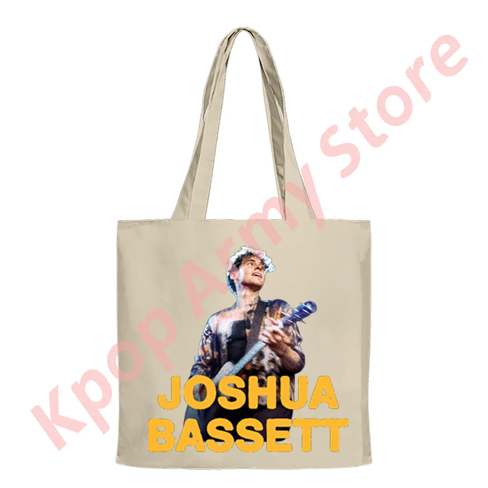 Joshua Bassett Golden Years Tour Merch Tote กระเป๋าสะพายฤดูร้อนผู้หญิงผู้ชายแฟชั่น Casual Streetwear กระเป๋า