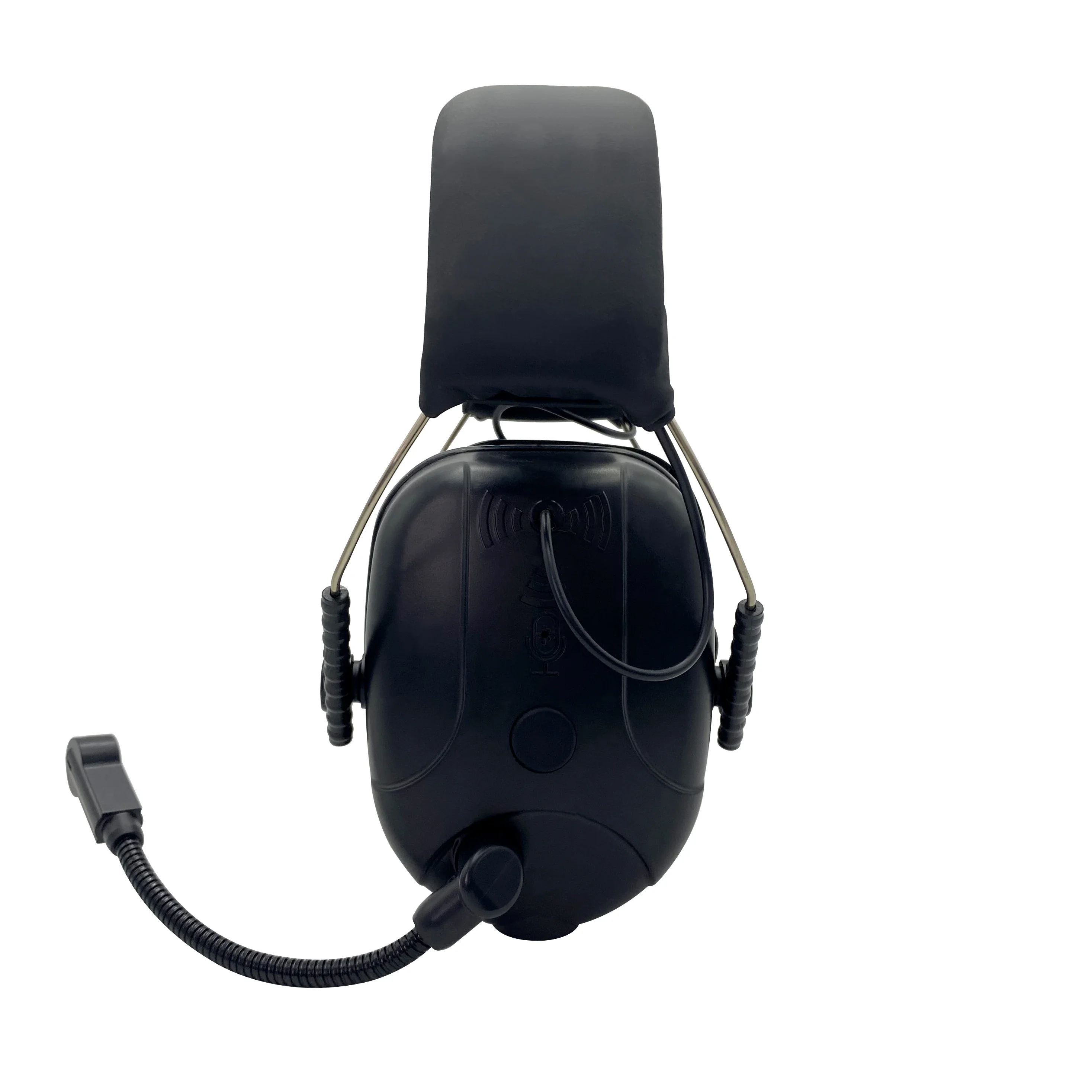 

New rechargeable electronic ear defernders walkie-talkie earmuffs 10-channel wireless call electronic noise reduction earmuffs