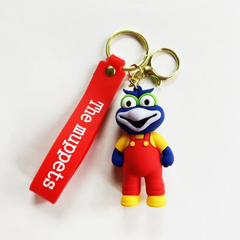 Creative cartoon Muppets Pinocchio keychain couple gift cute schoolbag car pendant bag charm