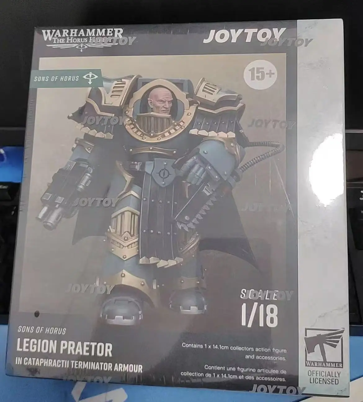 

【JOYTOY】Warhammer 40K The Horus Heresy Sons of Horus Legion Praetor в Cataphractii Terminator Armor Toys