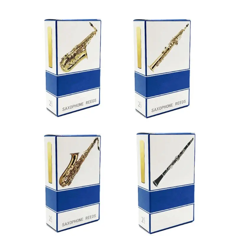 

Alto Soprano Saxophone Reeds Strength 2.5 Clarinet Reed 10pcs/set