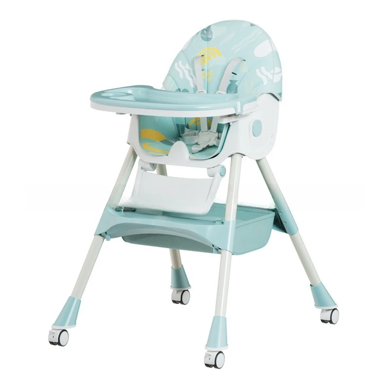 

Baby Multifunctional Adjustable Children's Dining Chair Baby Home Portable Eating Plastic Dining Table and Chair