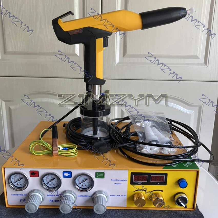220V Powder Coating Spraying Machine Laboratory Digital Display Electrostatic Powder Coating Spray Machine