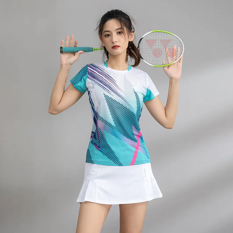 Badminton Jerseys & shorts Men & Women shuttlecock shirt Tennis skirt Badminton training suits Short sleeve tracksuit Sportswear