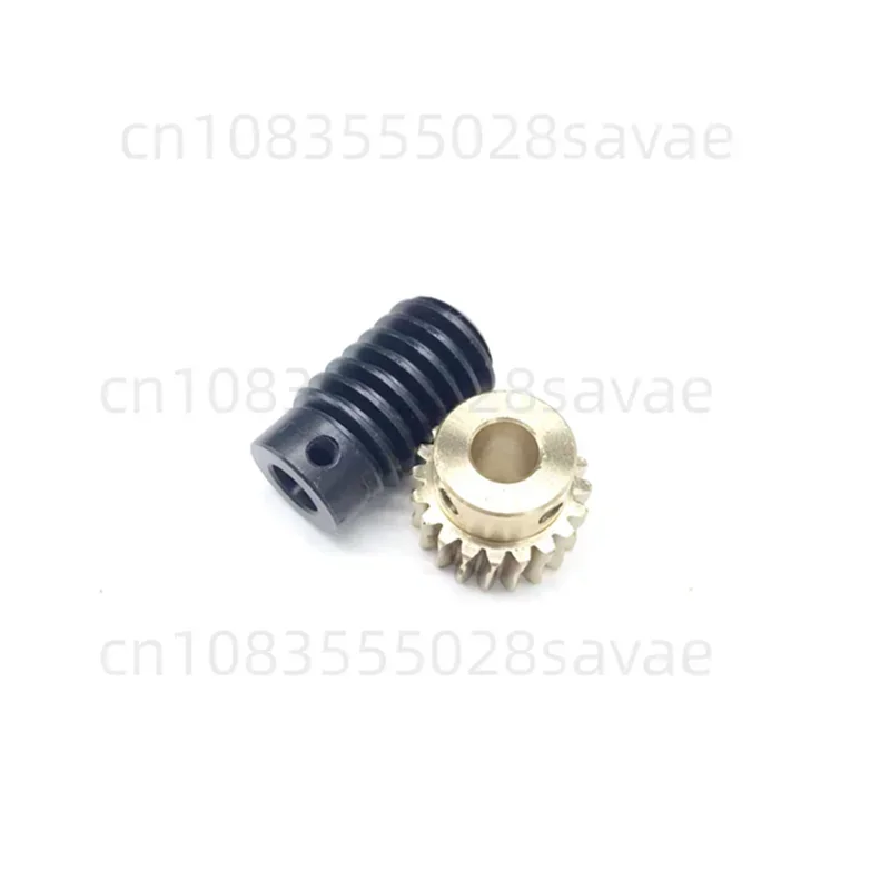 1 Modular worm gear reducer self-locking 1 to 10 small transmission right angle reversing gearbox