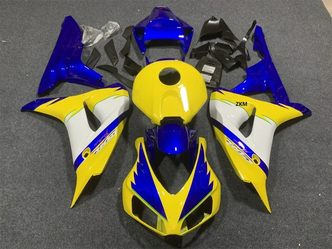 

For CBR1000RR 2006 2007 motorcycle CBR1000 RR CBR 1000 RR 06-07 orange yellow black white plastic body fairing kit