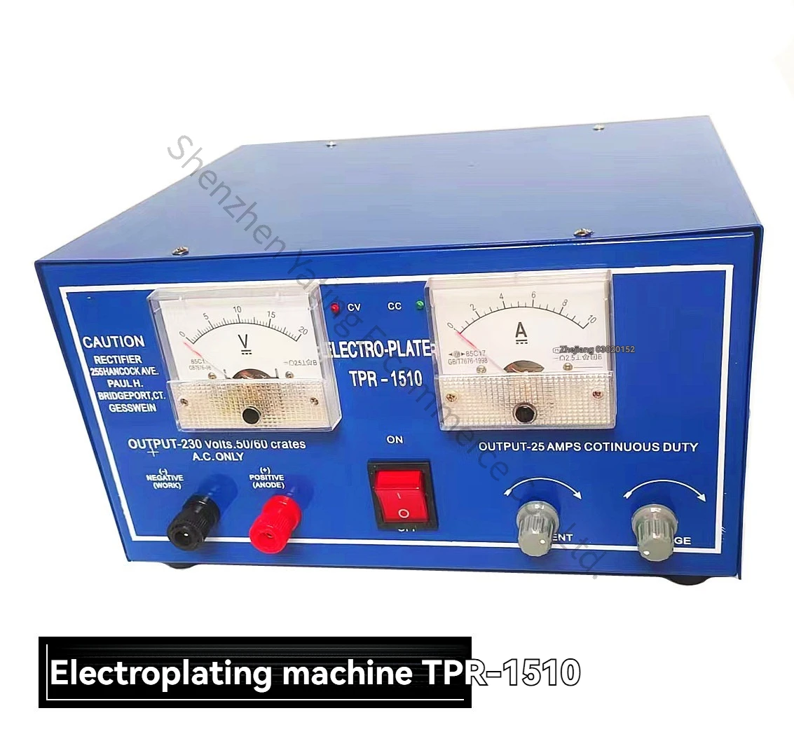 Gold and Platinum Plating equipment for Jewelry, 10A High-Power Plating Machine