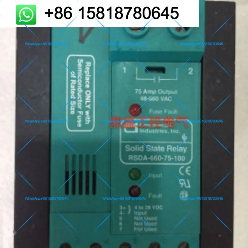 Solid state relay RSDA-660-75-100 RSDA-660-50-100 RSDA-660-75-10