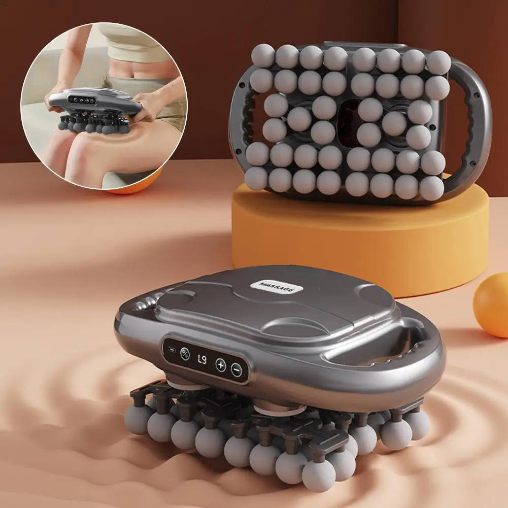 

42 Heads Fascia Gun High Frequency Vibration Body Massage Gun Back Massager Waist Massager Neck Shoulder Thigh Fascia Masajeador