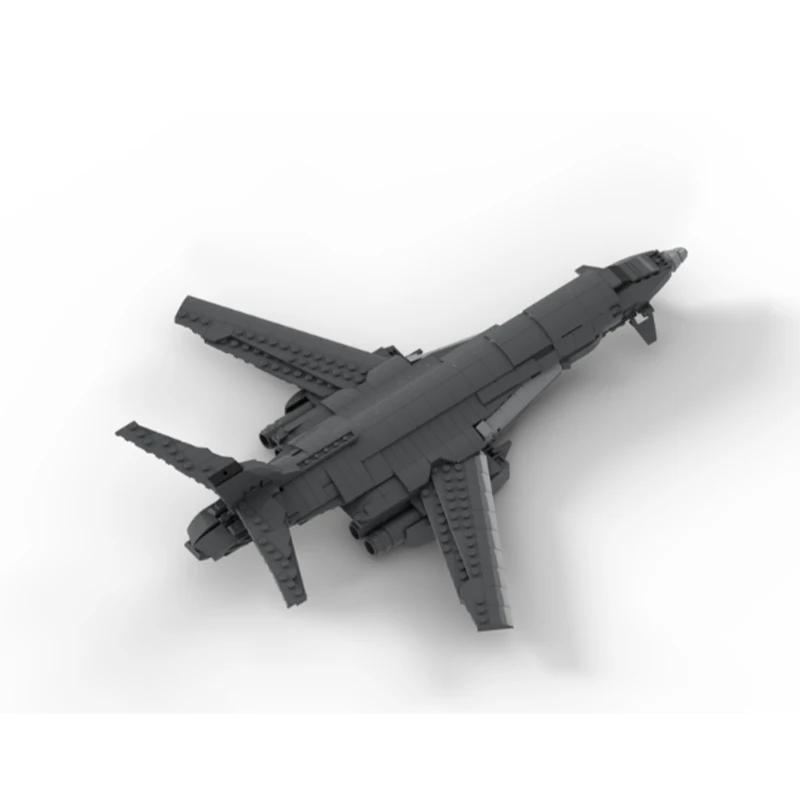 高度な軍事シリーズ B1 ランサー爆撃機ビルディングブロックモデル DIY ミニレンガキット子供の教育玩具クリスマスギフト
