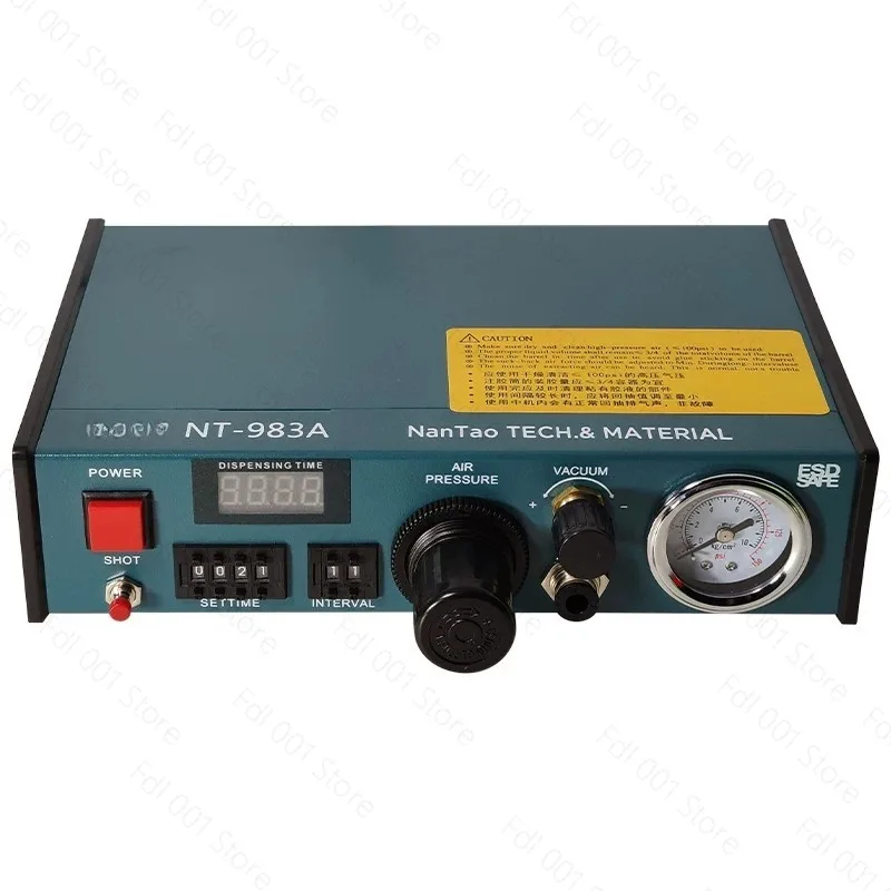 220V/110V Automatic Glue epoxy resin Dispenser Machine Solder Paste Liquid Controller 983A