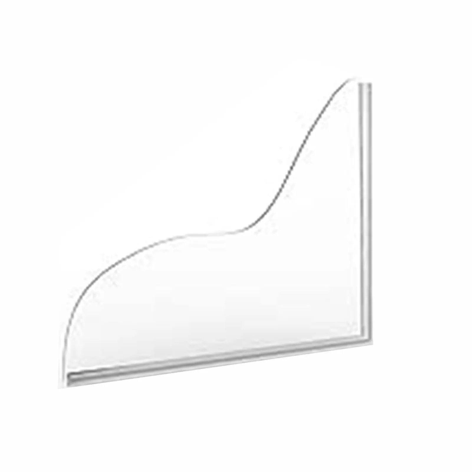 Transparent Guard for Bathroom Homeowners 2PCS Acrylic Water Shield Waterproof Panel for Bathtub Sink Basin Protector