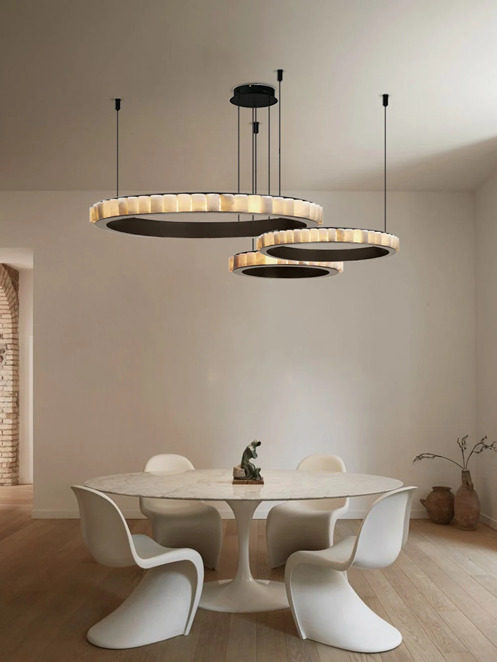 Illuminate Kitchen Dining Room Natural Marble Pendant Light