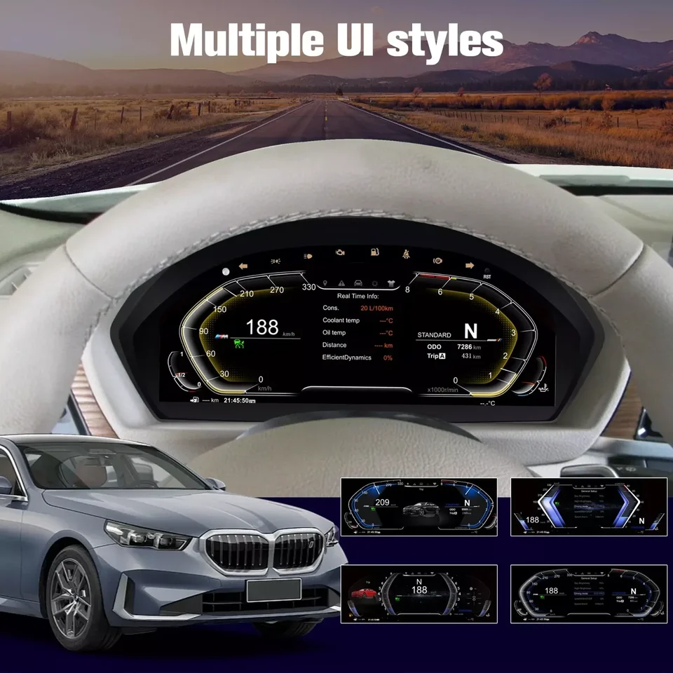  ３シリーズ F30 F31 ・ クラスタースピードメーター BMW F30/F31 GT 3/4シリーズ 2013-2018 スピードメーター LCD
