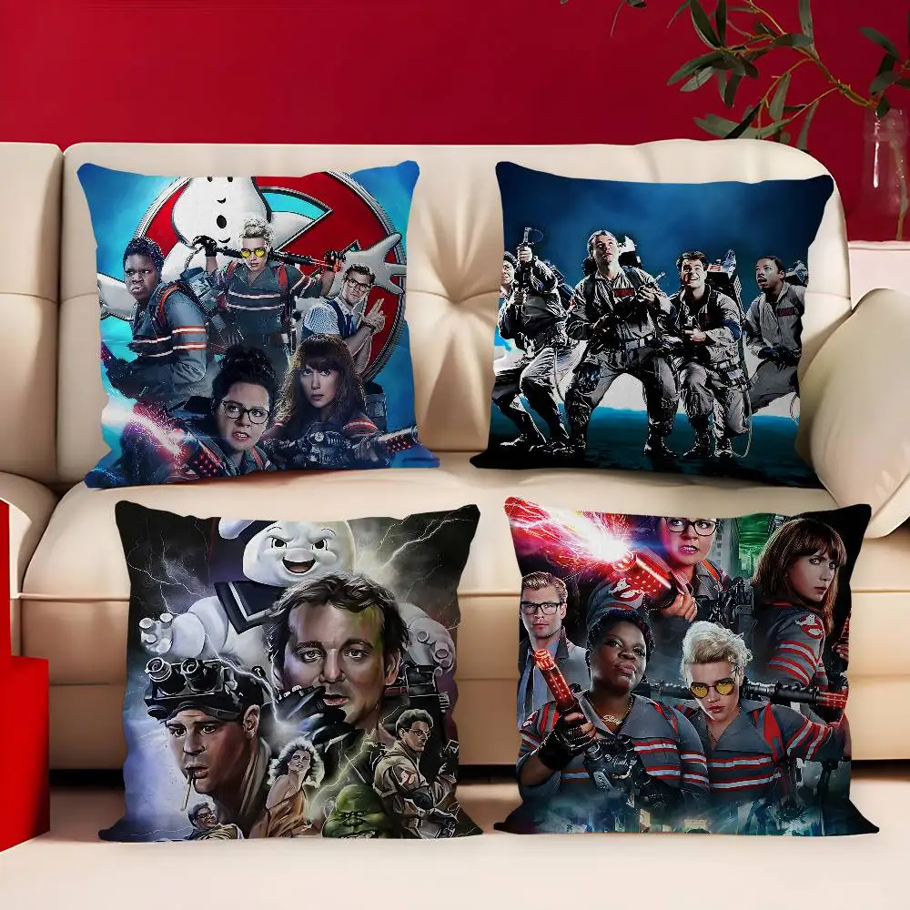 G-Ghostbusters Movie Pillowcase Toon Gift Cushion Cover Bedroom Home Sofa Chair Seat Decor Pillow Case