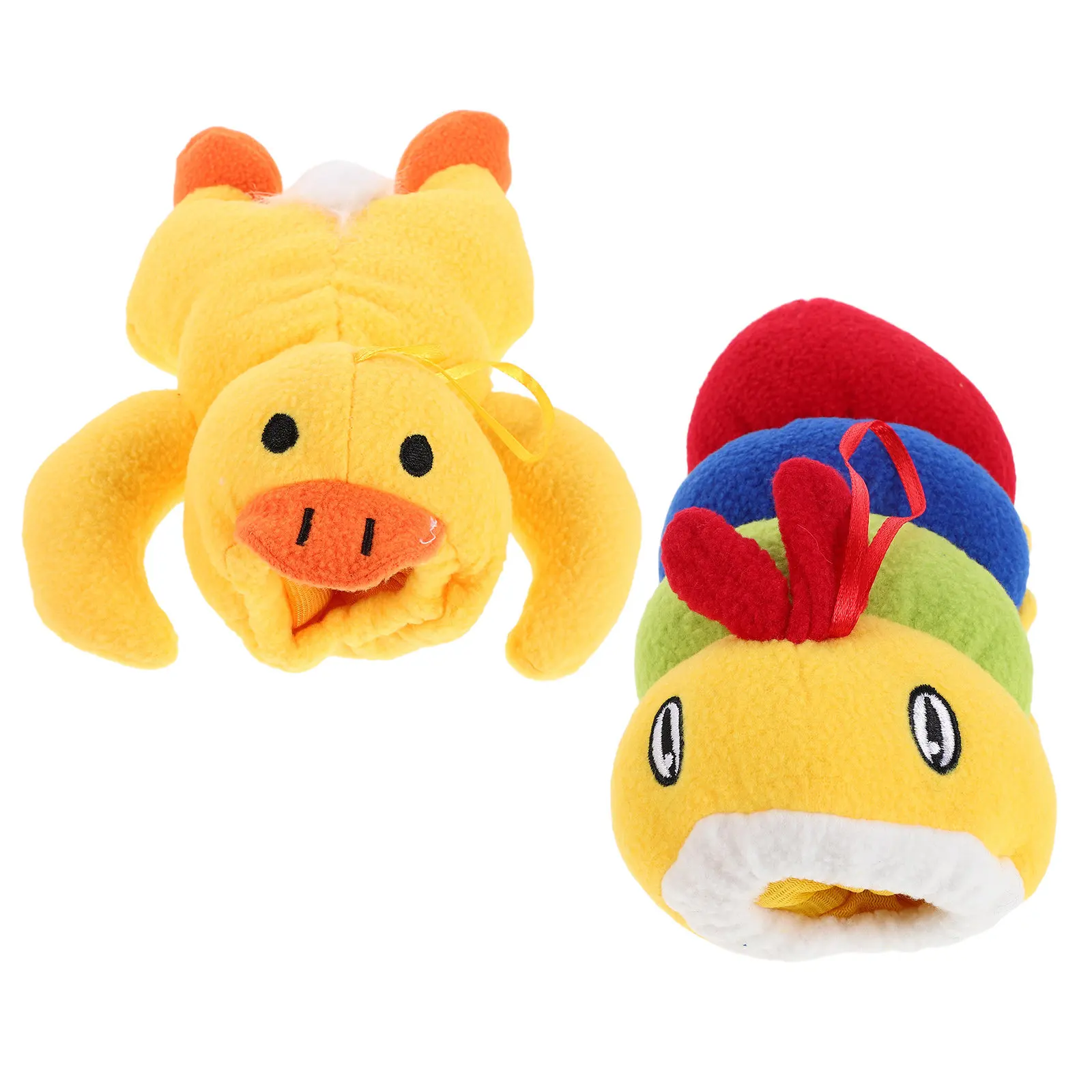 2Pcs Baby Bottle Sleeve Caterpillar Feeding Bottle Holder Soft Insulated Cover Nursery Protector for Travel and Home