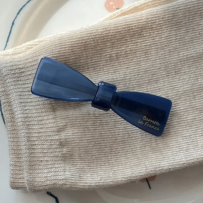 Korean Style Bow Spring Clip Hair Accessory