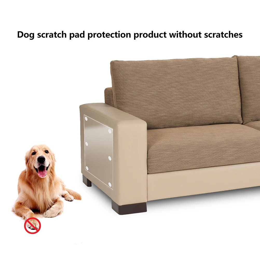 

Pet Scratch Shield Durable Furniture Protector Clear Door Guard Easy Clean Anti-strong Pull Wall Shield Cover Pet-friendly