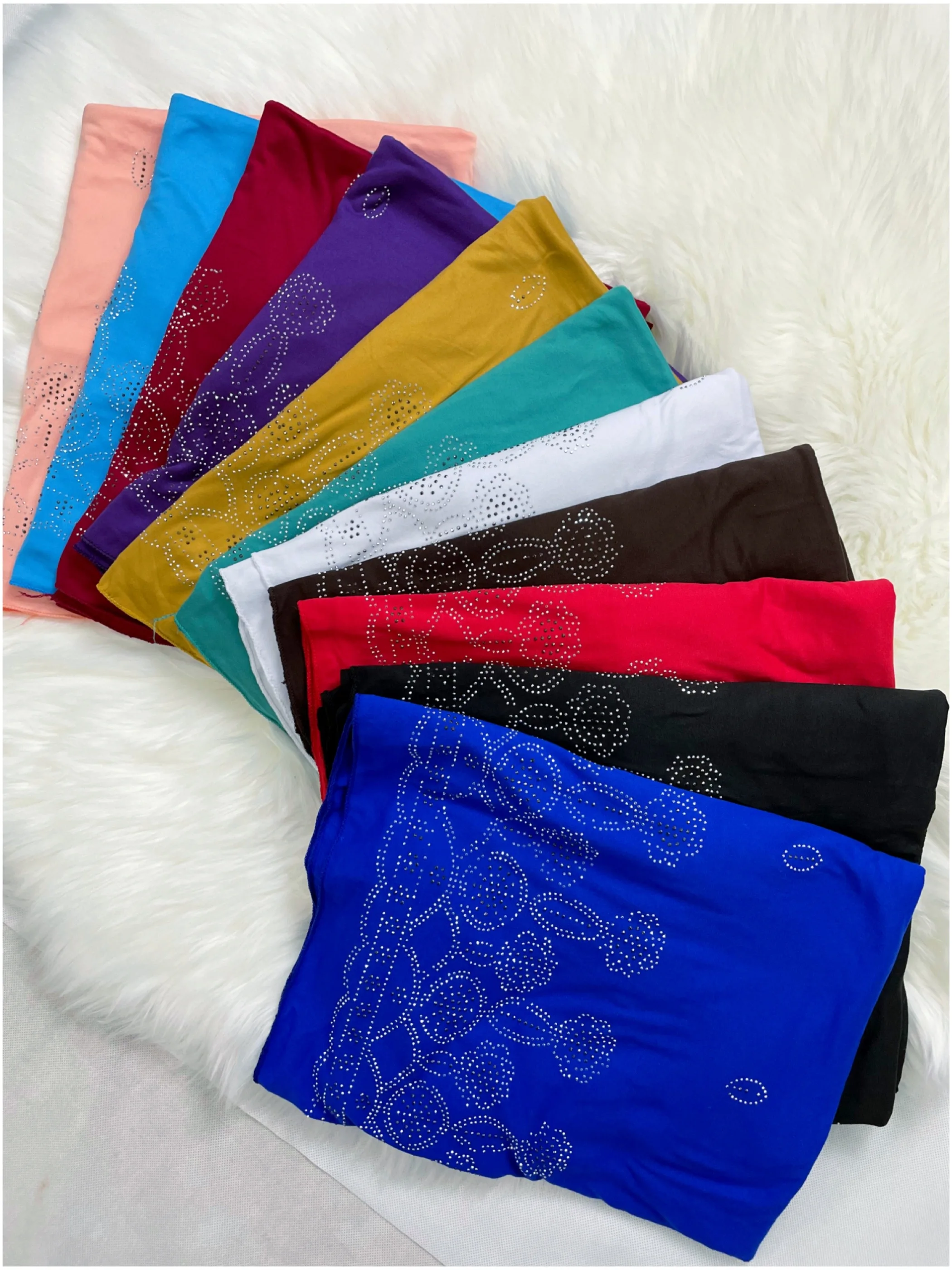 2023Dubai New Soft Spring Cotton Scarf KASHKHA Hijab For African Muslim Women Islam Pray Big Shawls Wraps HB277