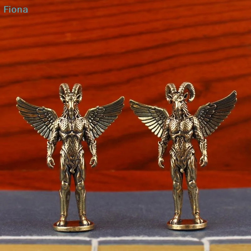 ✔Brass Devil Mini Figures Set Brass Style Anime Collectible Statues Metal Model Ornaments DIY Decoration Craft