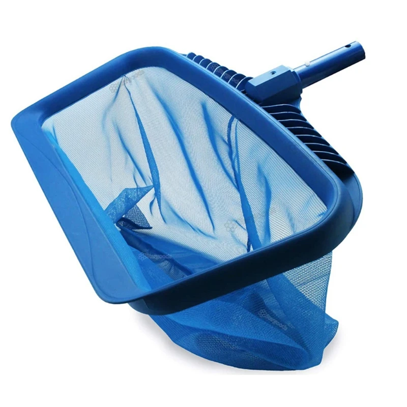 

Blue Heavy Duty Large Capacity Fine Mesh Swinging Pool Leaf Skimmer Net Above Ground Pool Maintenance Pools Hot Tubs Spa