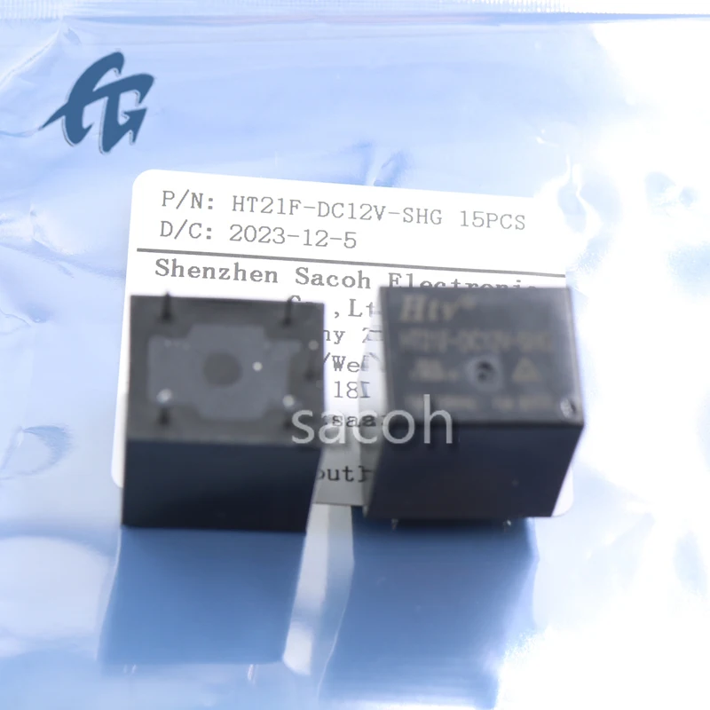 (SACOH Electronic Components)HT21F-DC12V-SHG 10Pcs 100% Brand New Original In Stock