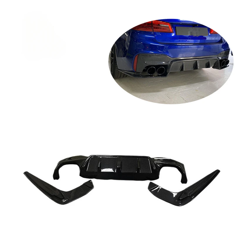 

Suitable for BmwBMW F90 M5 3DCarbon Fiber Rear Lip Spoiler Modification Part2019+