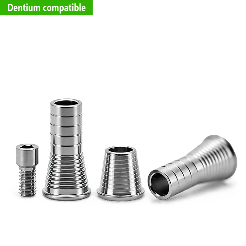 Dental Accessories CAD CAM Multi Unit Ti Base for Dentium Dental Prosthetics Titanium Abutment OEM ODM Custom Service