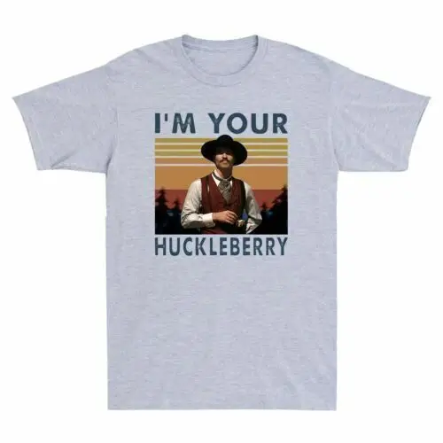 Doc Holliday I'm Your Huckleberry Sunset Vintage Men's Short Sleeve T-Shirt Gift