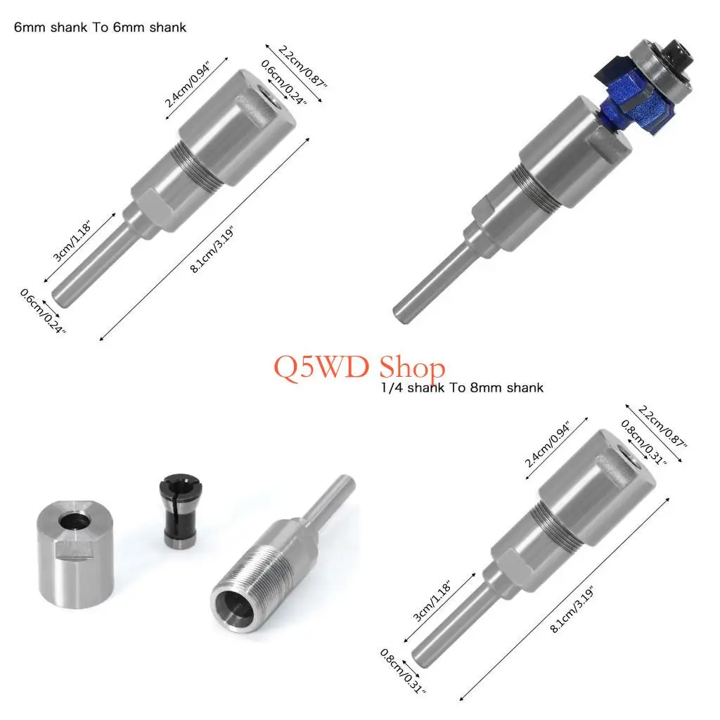 

Q5WD 1/4 дюйма для фрезерного резака.