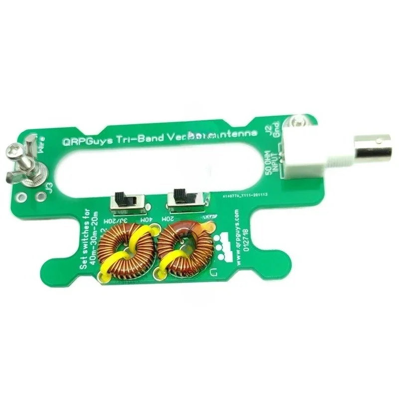 

Портативная трехдиапазонная вертикальная антенна 10 Вт, 40-30-20 м, аксессуары для самостоятельного изготовления/собранный портативный порт 10 Вт, 40%-30-20 м