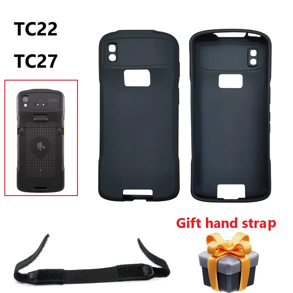 

Защитный чехол с ремешком на руку для сканера Zebra TC22 TC27, прочный чехол TC22, бампер для ботинок