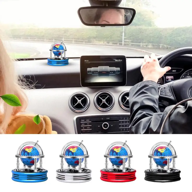 Rotating Aromatherapy Diffuser Rotating Globe Shape Aromatherapy Diffuser Car Perfume For Family Friends Colleagues