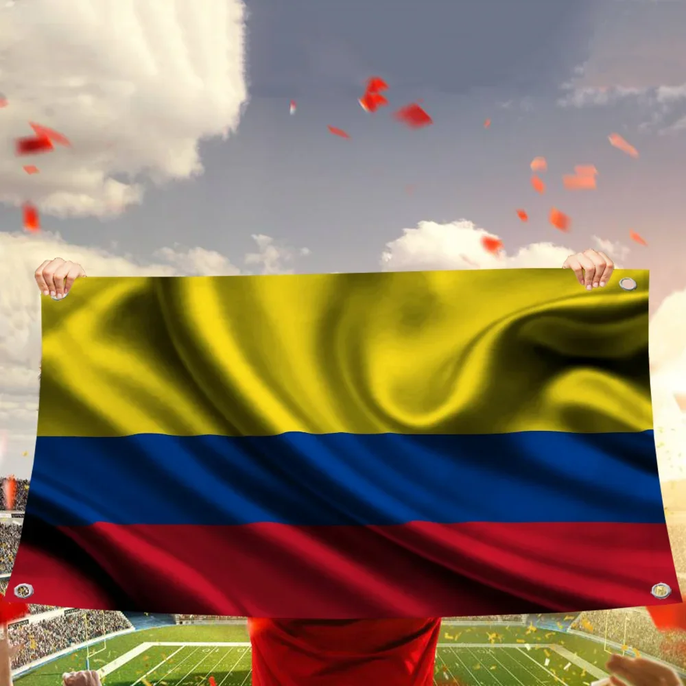 C-colombia Flag Flag to Hang Flags for Rooms Banner Funny Flags and Banners Room Decor Y2k Wall Decoration Outdoor Decorations