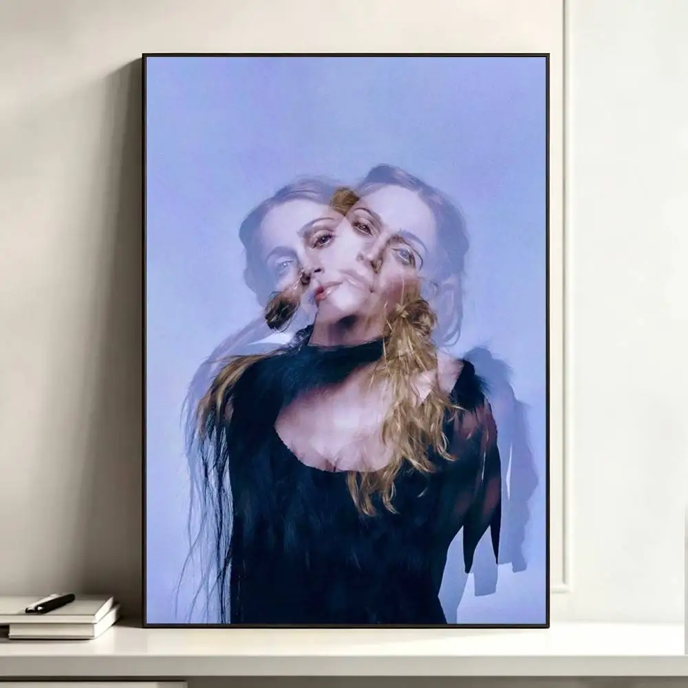 M-Madonna Confessions I Feel So Free  Poster Waterproof Wall Art Sticker For Bar Living Room Vintage Decor High Quality Print