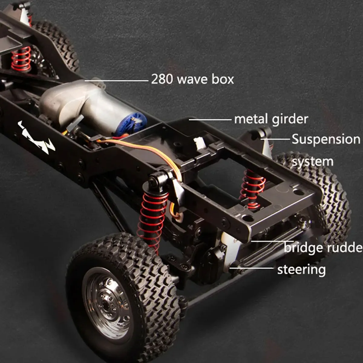 1:12 MN78 Full Scale MN Model RTR RC Car 2.4G 4WD 280 Motor Proportional Off-Road Remote Control Car For Boys Toys Gifts view 5