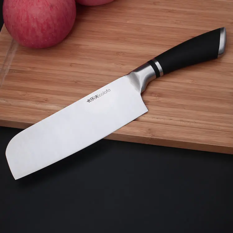 3 PCS Popular Stainless Steel Kitchen Knife Set Chopping Santoku Utility Knife 3Cr14mov Chef Knives Set Super Sharp Cooking Tool