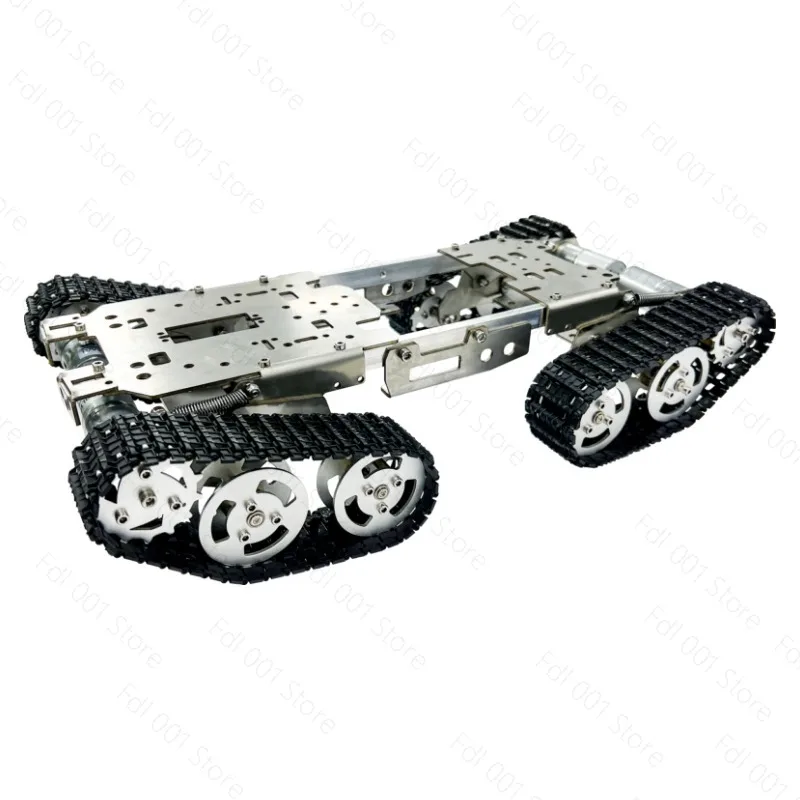 RC Tracked Robot Chassis 4WD for Arduino Control Smart Car TS800S