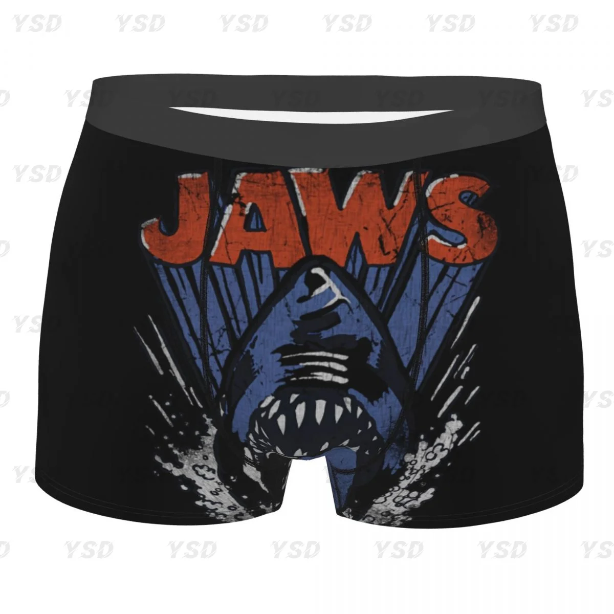 Shark Jaws Edition Comic Mencosy Boxer Briefs,3D printing Underpants, Highly Breathable High Quality Gift Idea