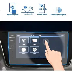 9.2 Inch Car GPS Navigation Screen Protector for Tiguan / VW Tiguan II GTE Allspace Discover Pro 2020 Tempered Glass Accessories