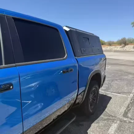 

Dream Garage Hardtop Canopy Topper With Electric Roll-Up & Fog Lights For RAM Byd Shark 6 2024 BT50 F150 Silverado