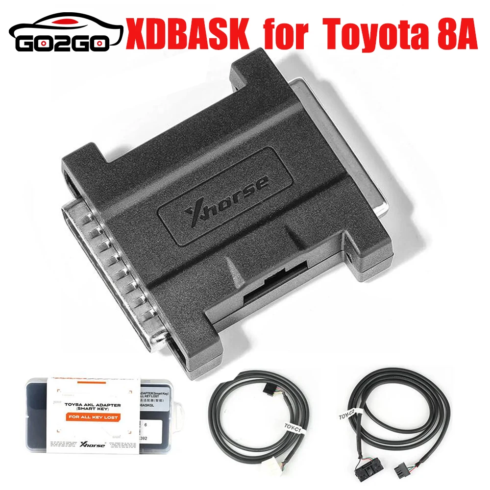 Xhorse XDBASK for Toyota 8A AKL Smart Key Adapter for 2017-2022 All Keys Lost with VVDI Key Tool Plus