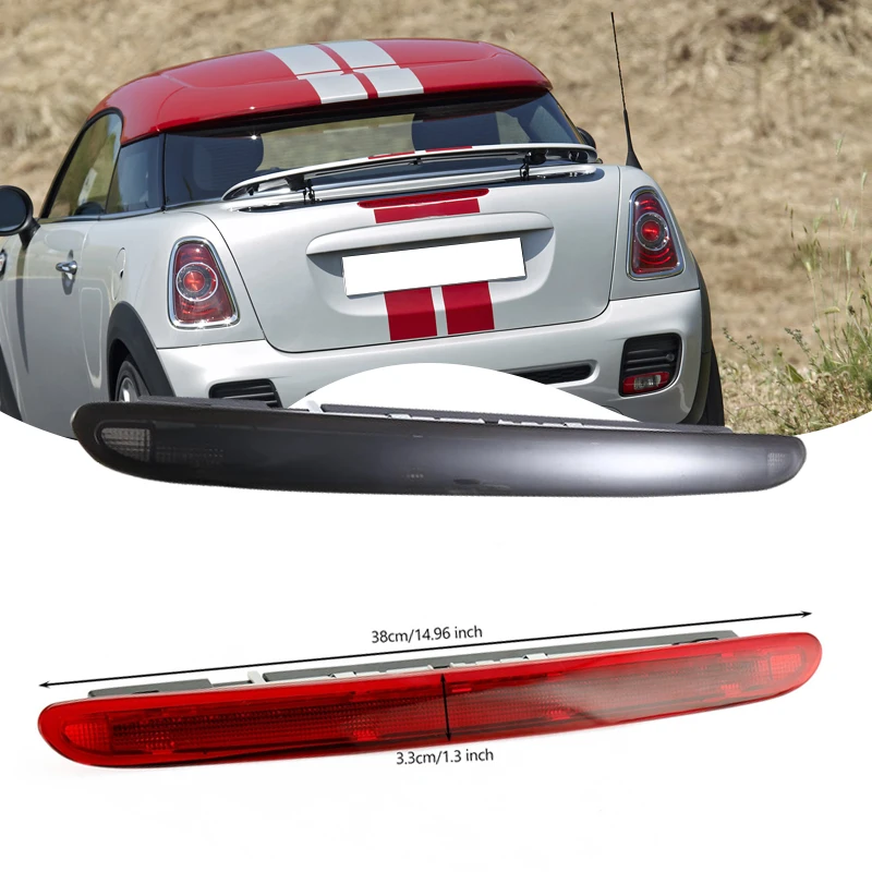 

Автомобильный высокий стоп-сигнал для BMW Mini Cooper R58 Coupe 2012-2015, сигнальный светильник, центральный высокий стоп-сигнал, аксессуары