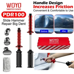 For WOYO PDR100 Slide Hammer Dent Puller with Tabs Set Car Dent Repair Tools Automotive PDR Kits Reusable Slide Hammer Tools