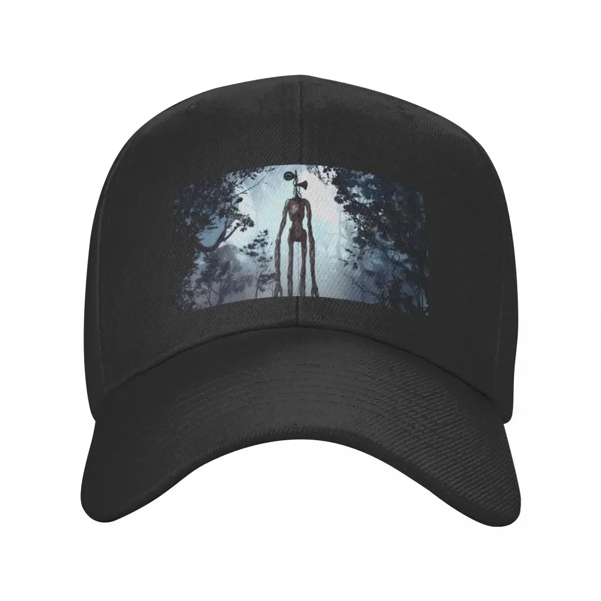 Siren head in dark forestCap Baseball Cap Military cap man luxury man hat Hat for girls Men's