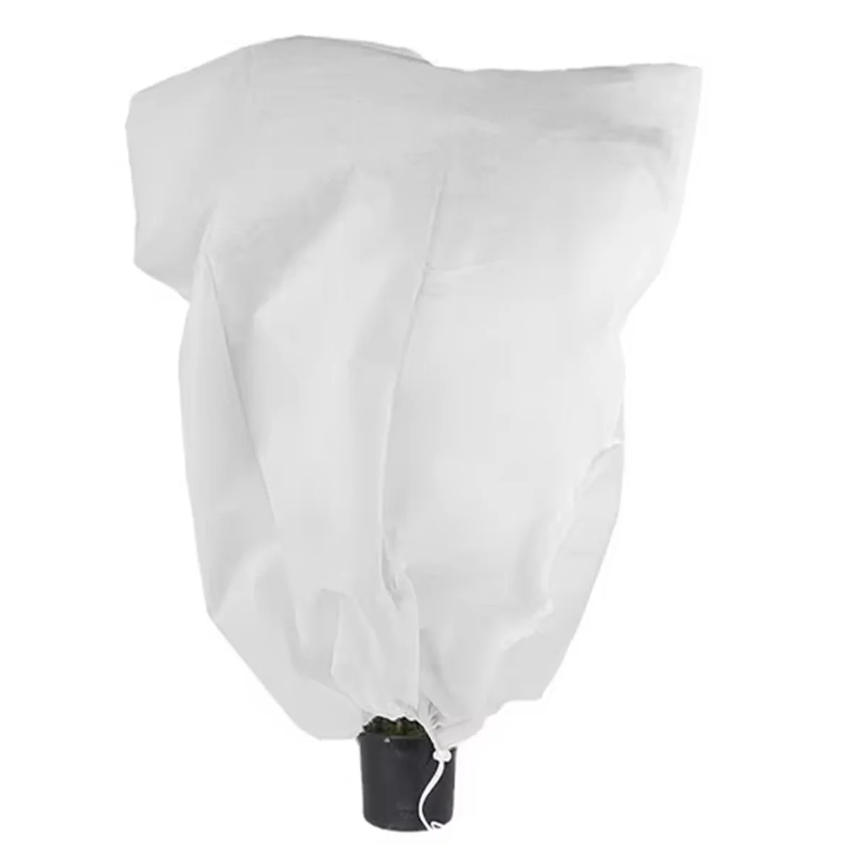 Supernew  Winter Plant Cover - Frost Protection Tree Bag with Drawstring & Zipper, Non-Woven Fabric, 240cmx200cm